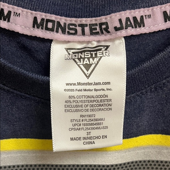 Monster Jam Kids' T-Shirt and shorts set - Picture 2 of 6